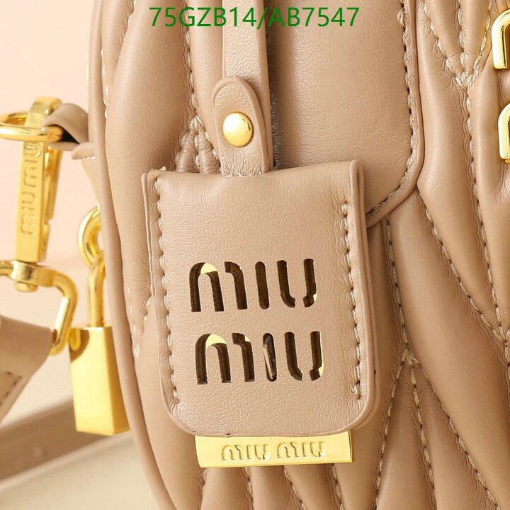 Miu Miu Bag-(4A)-Crossbody- Code: AB7547 $ 98USD