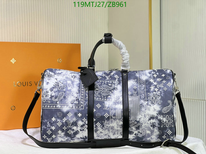 LV Bags-(4A)-Keepall BandouliRe 45-50-,Code: ZB961,$ 155USD