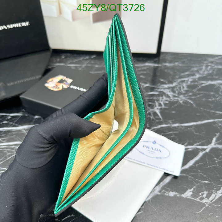 Prada Bag-(4A)-Wallet- Code: QT3726 $ 59USD