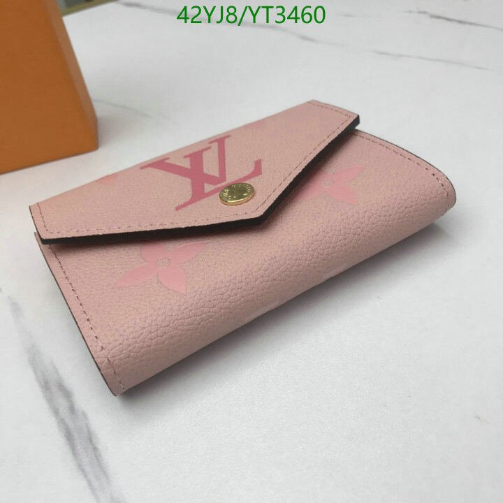 LV Bags-(4A)-Wallet-,Code: YT3460,$ 55USD