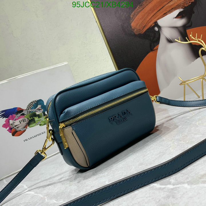 Prada Bag-(4A)-Diagonal-,Code: XB4294,$ 124USD