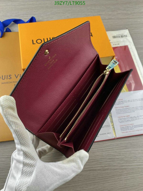 LV Bags-(4A)-Wallet-,Code: LT9055,$ 51USD