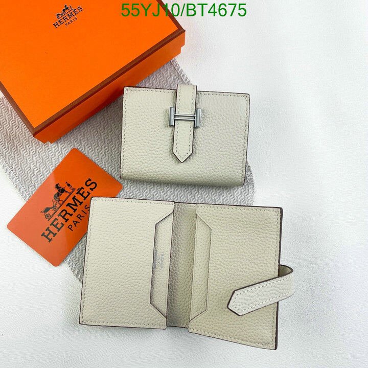 Hermes Bag-(4A)-Wallet- Code: BT4675 $ 72USD