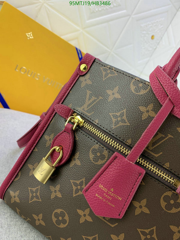 LV Bags-(4A)-Handbag Collection-,Code: HB3486,$ 124USD
