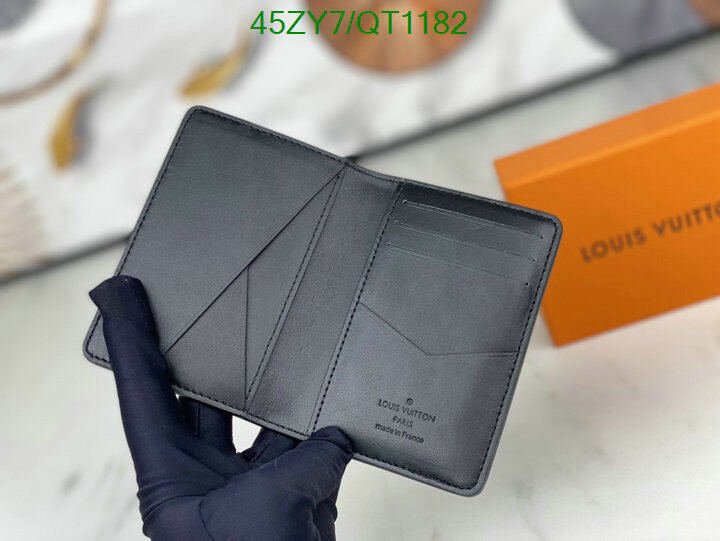 LV Bag-(4A)-Wallet- Code: QT1182 $ 59USD