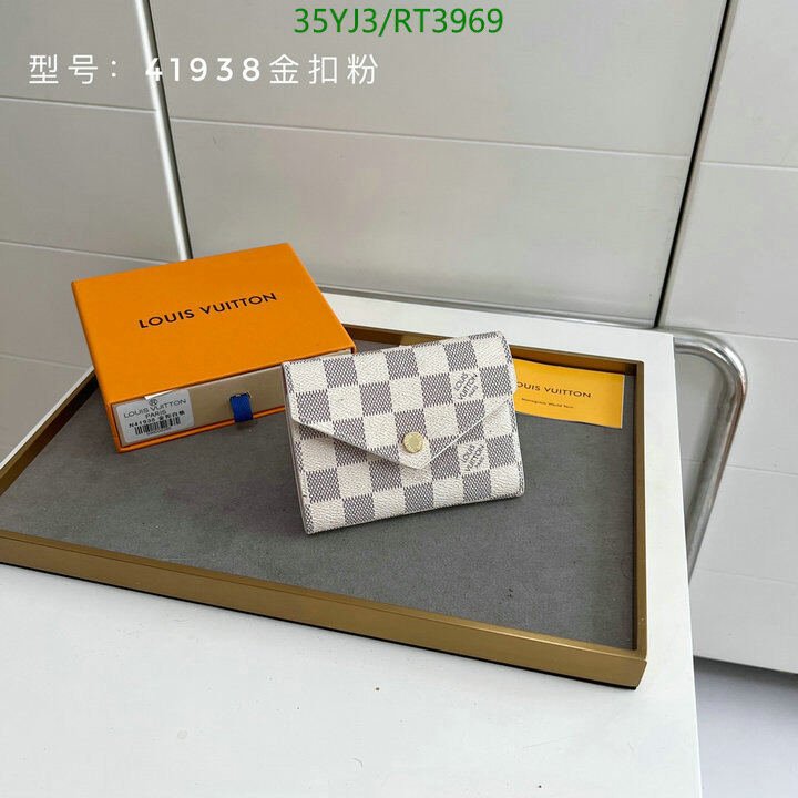 LV Bag-(4A)-Wallet- Cod8: RT3969 $ 46USD