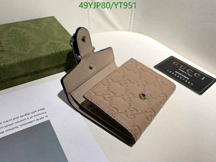 Gucci Bag-(4A)-Wallet-,Code: YT951,$ 64USD