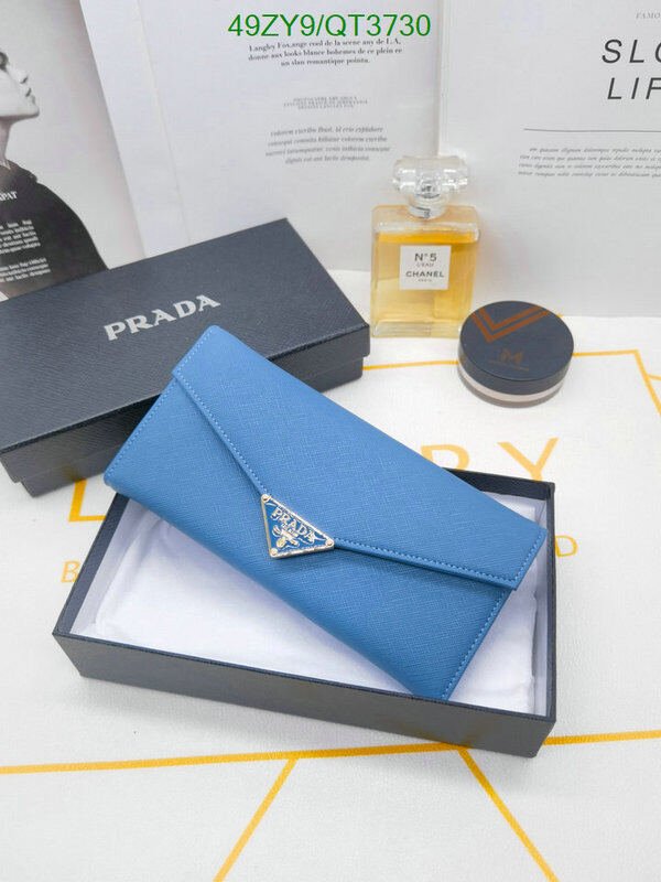 Prada Bag-(4A)-Wallet- Code: QT3730 $ 64USD