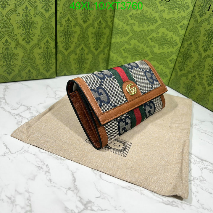 Gucci Bag-(4A)-Wallet-,Code: XT3760,$ 64USD