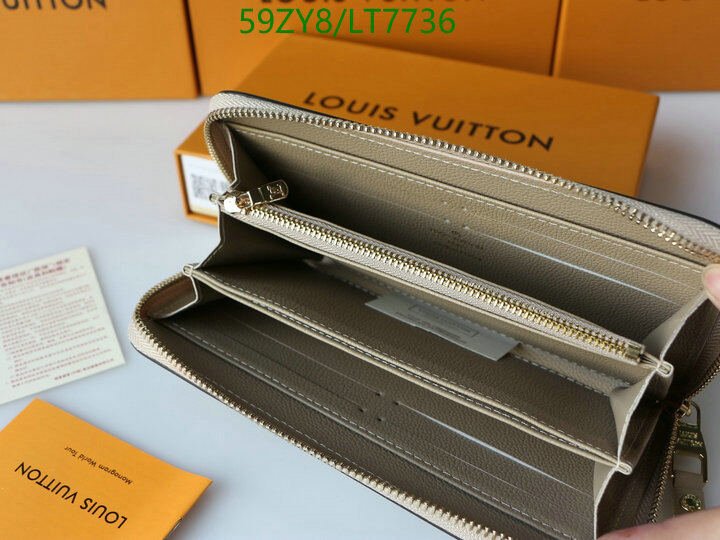 LV Bags-(4A)-Wallet-,Code: LT7736,$ 77USD