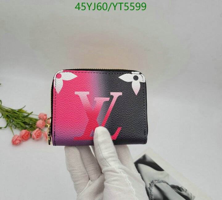 LV Bags-(4A)-Wallet-,Code: YT5599,$ 59USD