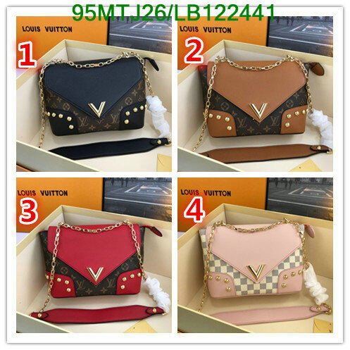 LV Bags-(4A)-Pochette MTis Bag-Twist-,Code: LB122441,$ 124USD
