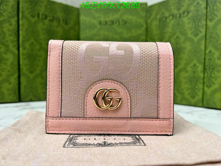 Gucci Bag-(4A)-Wallet-,Code: XT2689,$ 64USD