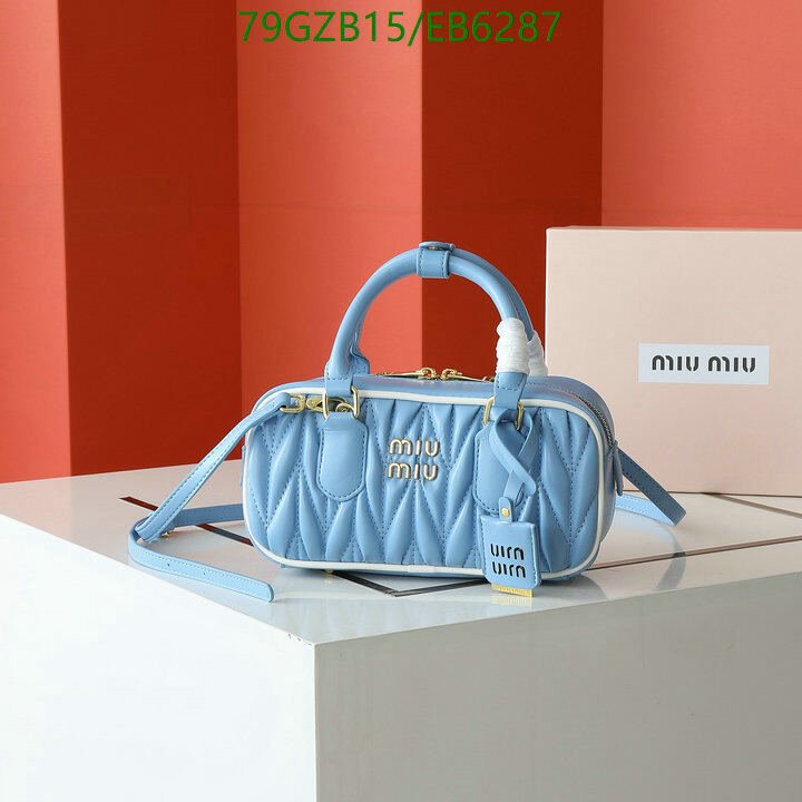Miu Miu Bag-(4A)-Crossbody- Code: EB6287 $ 103USD