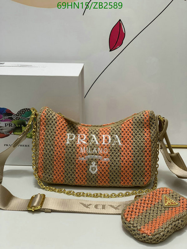 Prada Bag-(4A)-Re-Edition 2005 Code: ZB2589 $ 90USD
