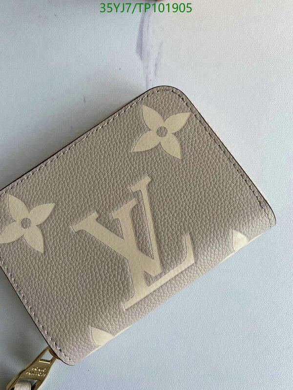 LV Bags-(4A)-Wallet-,Code: TP101905,$ 46USD