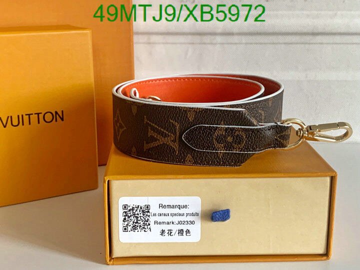 LV Bags-(4A)-Shoulder Strap-,Code: XB5972,$ 64USD