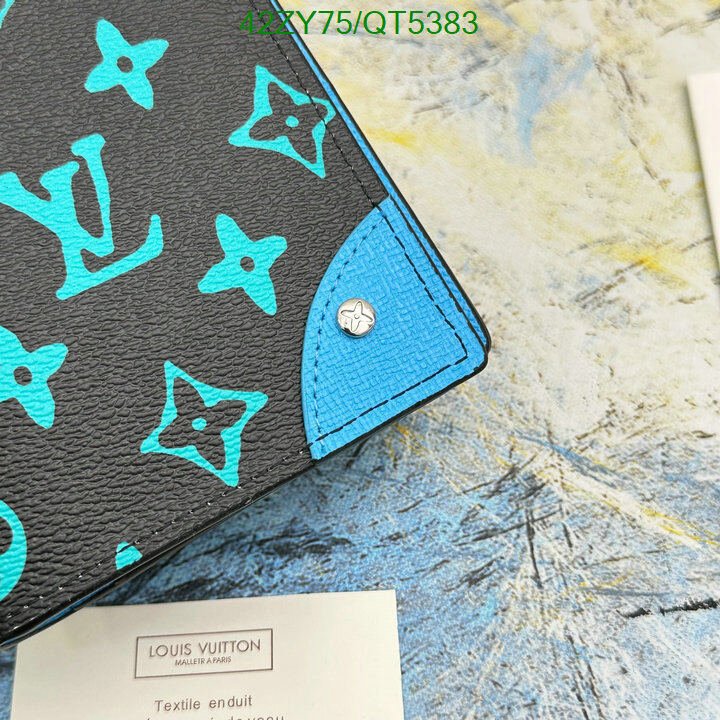 LV Bag-(4A)-Wallet- Code: QT5383 $ 55USD