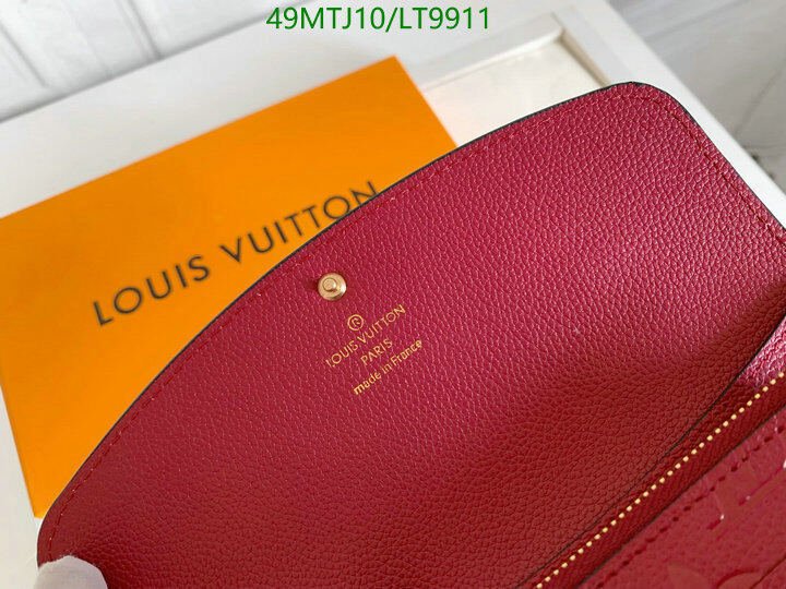 LV Bags-(4A)-Wallet-,Code: LT9911,$ 64USD