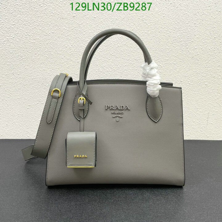 Prada Bag-(4A)-Handbag-,Code: ZB9287,$ 168USD