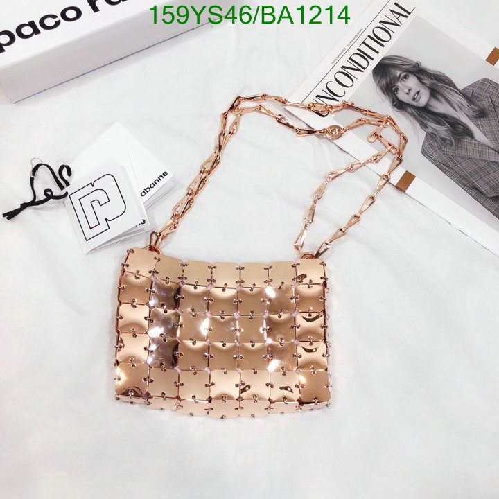 Paco Rabanne Bag-(4A)-Diagonal-,Code: BA1214,$ 207USD