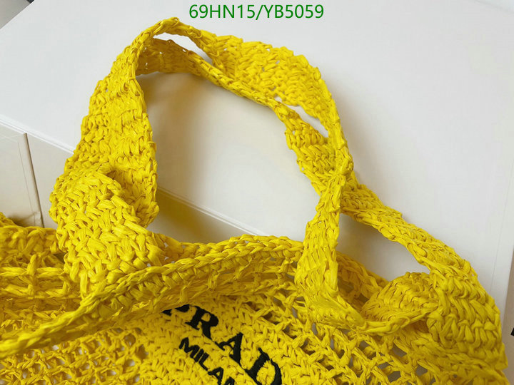 Prada Bag-(4A)-Handbag-,Code: YB5059,$ 90USD