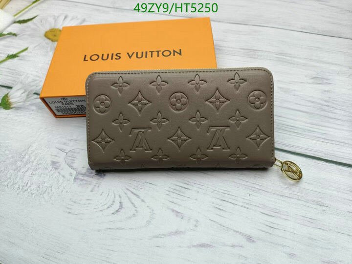 LV Bags-(4A)-Wallet-,Code: HT5250,$ 64USD
