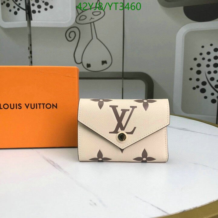 LV Bags-(4A)-Wallet-,Code: YT3460,$ 55USD