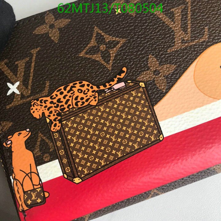 LV Bags-(4A)-Wallet-,Code: T080504,$ 81USD