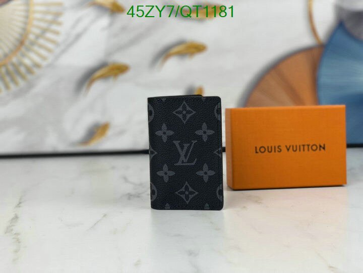 LV Bag-(4A)-Wallet- Code: QT1181 $ 59USD