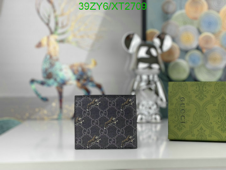 Gucci Bag-(4A)-Wallet-,Code: XT2709,$ 51USD