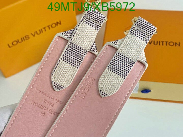 LV Bags-(4A)-Shoulder Strap-,Code: XB5972,$ 64USD