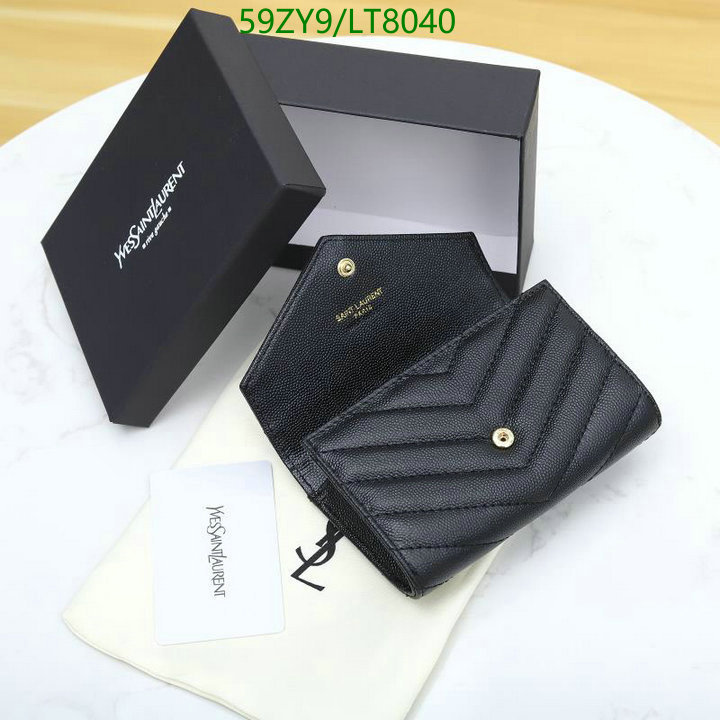 YSL Bag-(4A)-Wallet-,Code: LT8040,$ 77USD