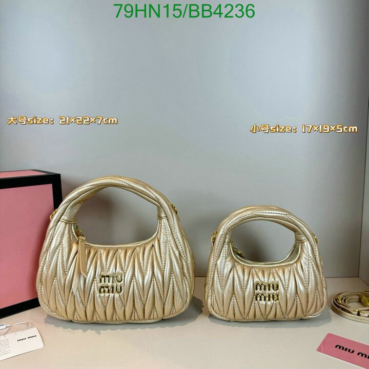 Miu Miu Bag-(4A)-Diagonal- Code: BB4236