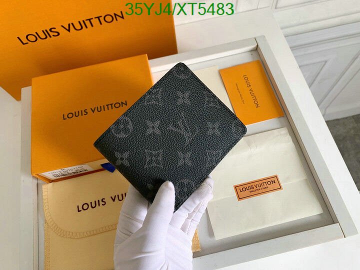 LV Bags-(4A)-Wallet-,Code: XT5483,$ 46USD