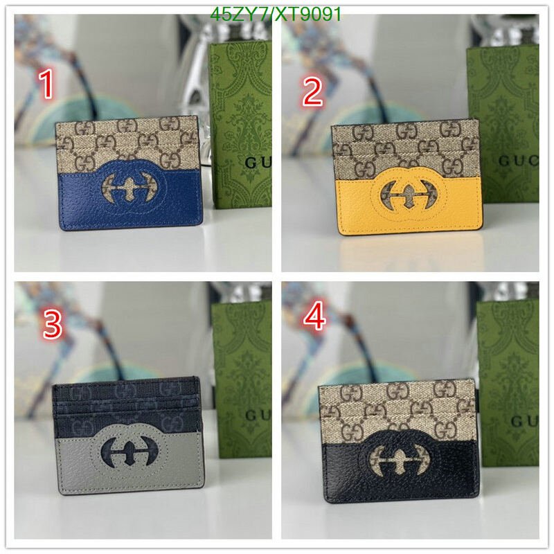 Gucci Bag-(4A)-Wallet- Code: XT9091 $ 59USD
