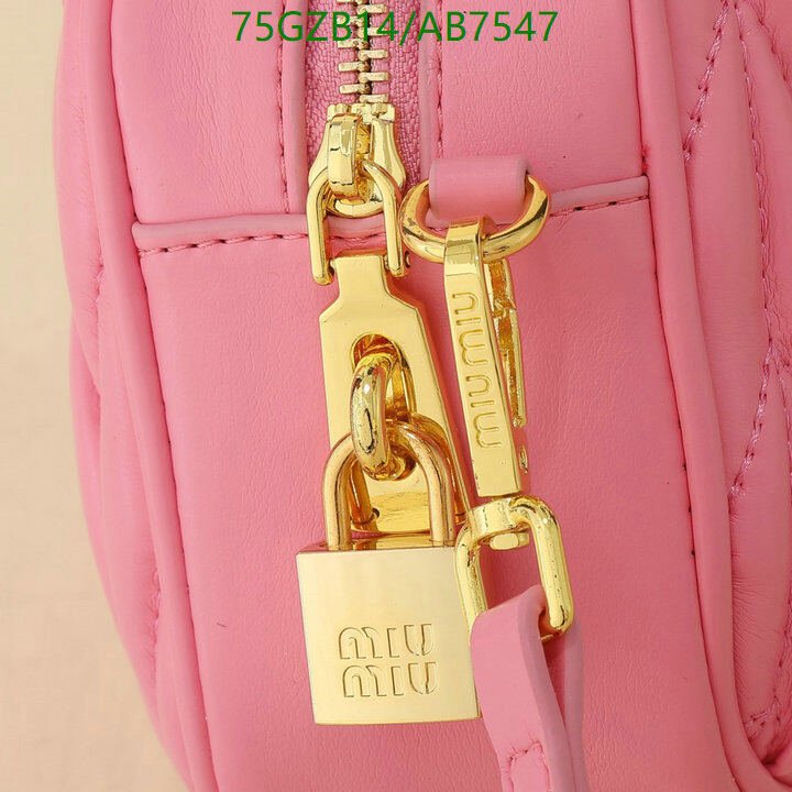 Miu Miu Bag-(4A)-Crossbody- Code: AB7547 $ 98USD