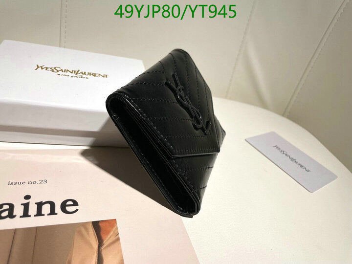 YSL Bag-(4A)-Wallet-,Code: YT945,$ 64USD