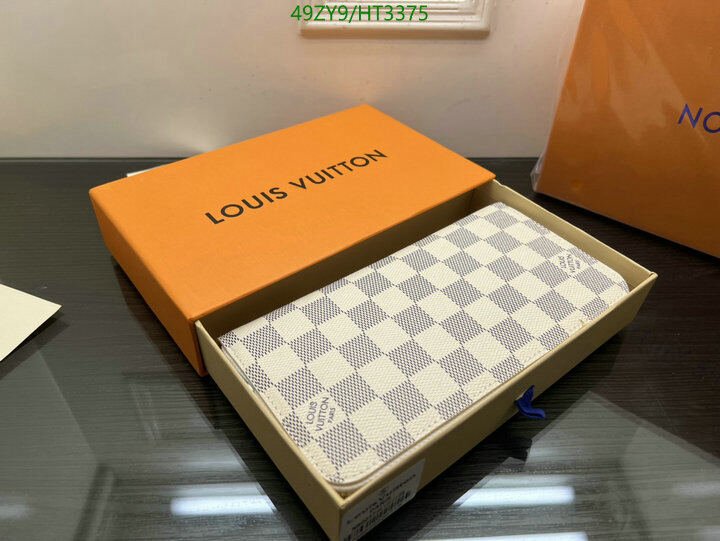LV Bags-(4A)-Wallet-,Code: HT3375,$ 64USD