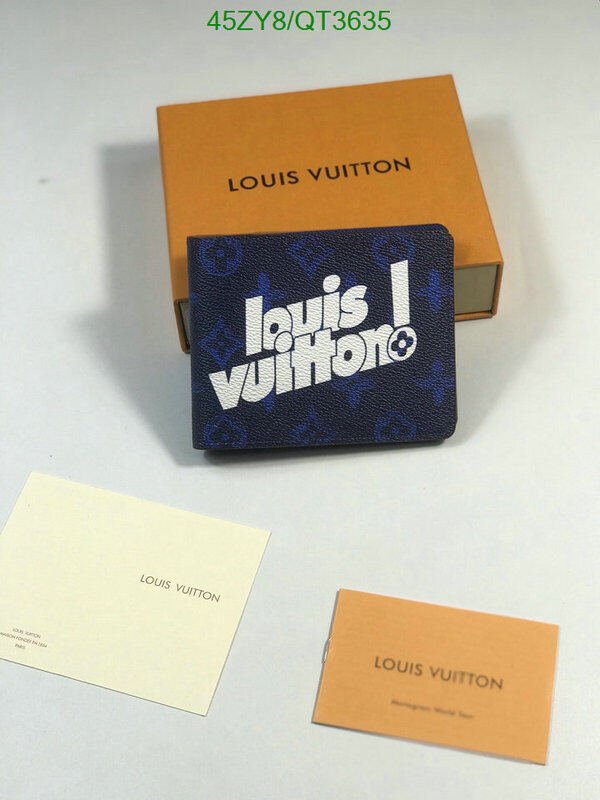 LV Bag-(4A)-Wallet- Code: QT3635 $ 59USD