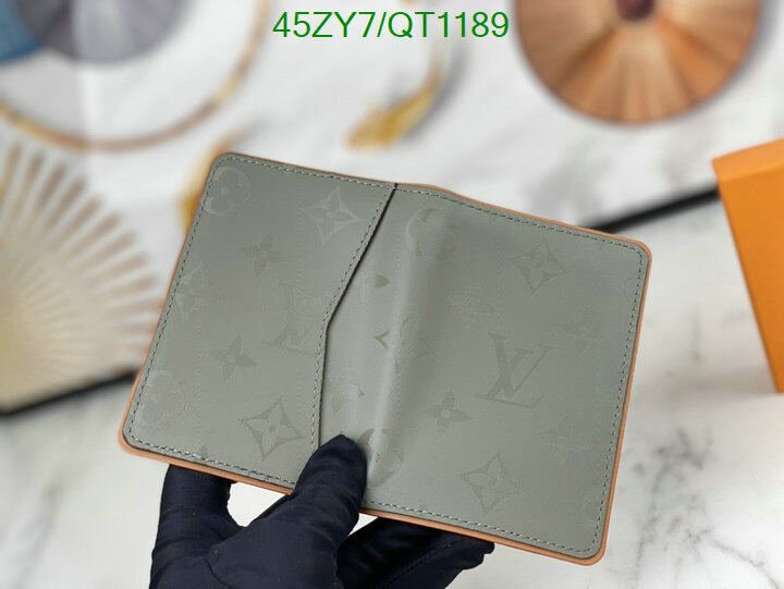 LV Bag-(4A)-Wallet- Code: QT1189 $ 59USD