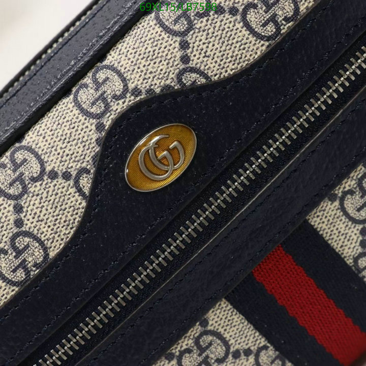 Gucci Bag-(4A)-Ophidia-G,Code: LB7598,$ 90USD