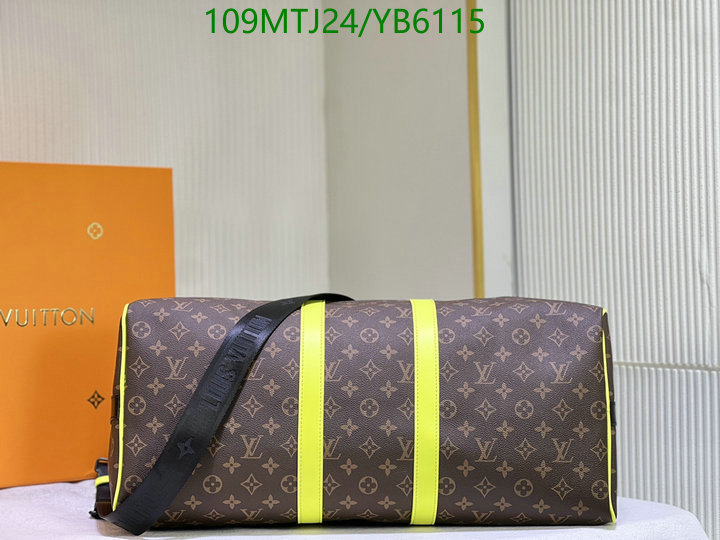 LV Bags-(4A)-Keepall BandouliRe 45-50-,Code: YB6115,$ 142USD