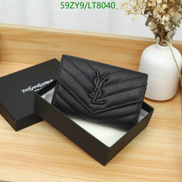 YSL Bag-(4A)-Wallet-,Code: LT8040,$ 77USD