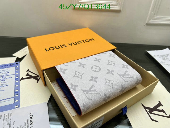 LV Bag-(4A)-Wallet- Code: QT3644 $ 59USD