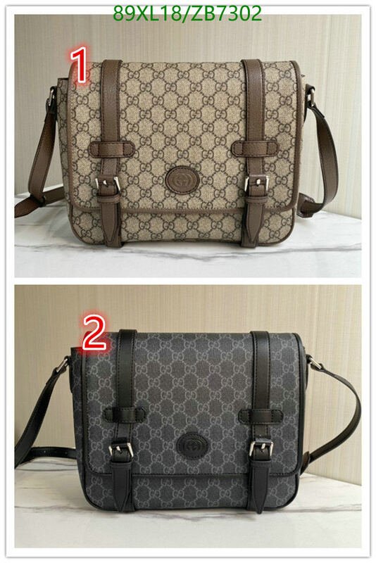 Gucci Bag-(4A)-Diagonal-,Code: ZB7302,$ 116USD