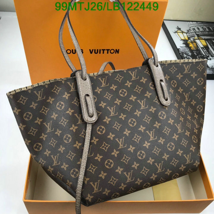 LV Bags-(4A)-Handbag Collection-,Code: LB122449,$ 129USD