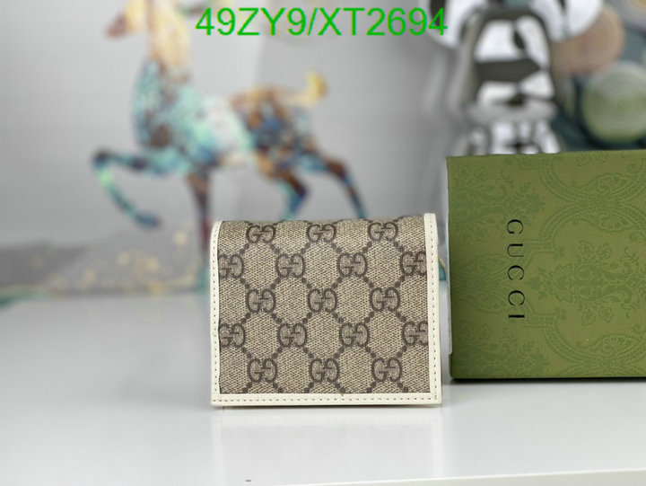 Gucci Bag-(4A)-Wallet-,Code: XT2694,$ 64USD