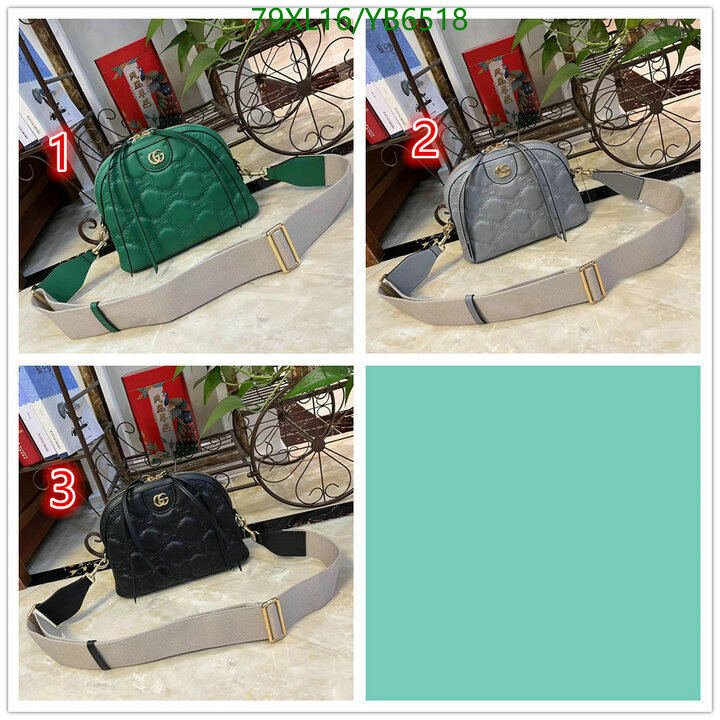 Gucci Bag-(4A)-Diagonal-,Code: YB6518,$ 103USD