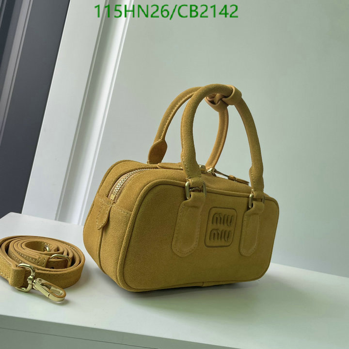 Miu Miu Bag-(4A)-Handbag- Code: CB2142 $ 150USD